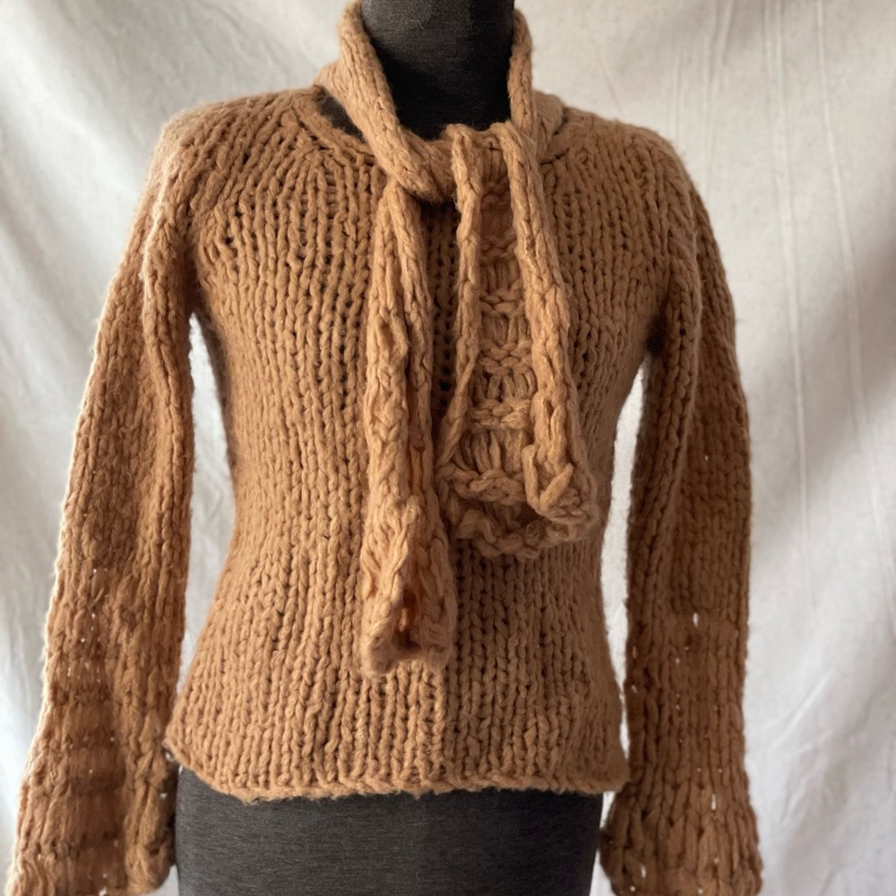 Banana republic sweater with attached scarf